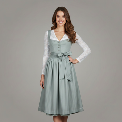 Elegant Dirndl Kostymklänning | Traditionell Festklänning