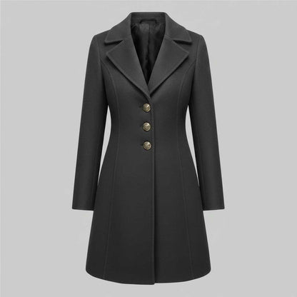 Elegant Kort Kappa Svart | Dam Kappa