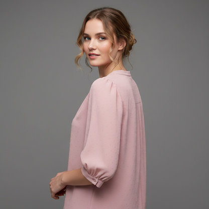 Patchwork Blus | Damblus för Alla Tillfällen